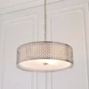 Orton Pendant Ceiling Light - Nickel Effect -Outdoor Lights Store 14301824 1645038438237119