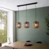 Saval 3 Lamp Pendant Diner Bar Light - Natural Bamboo 1 Saval 3 Lamp Pendant Diner Bar Light - Natural Bamboo -Outdoor Lights Store 14301827 1045038439130405