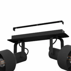 Eglo Casibare 2 Lamp Spotlight - Black -Outdoor Lights Store 14302946 1255038223047617