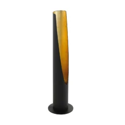 Eglo Barbotto Table Lamp - Black & Gold -Outdoor Lights Store 14302953 4905038223210790