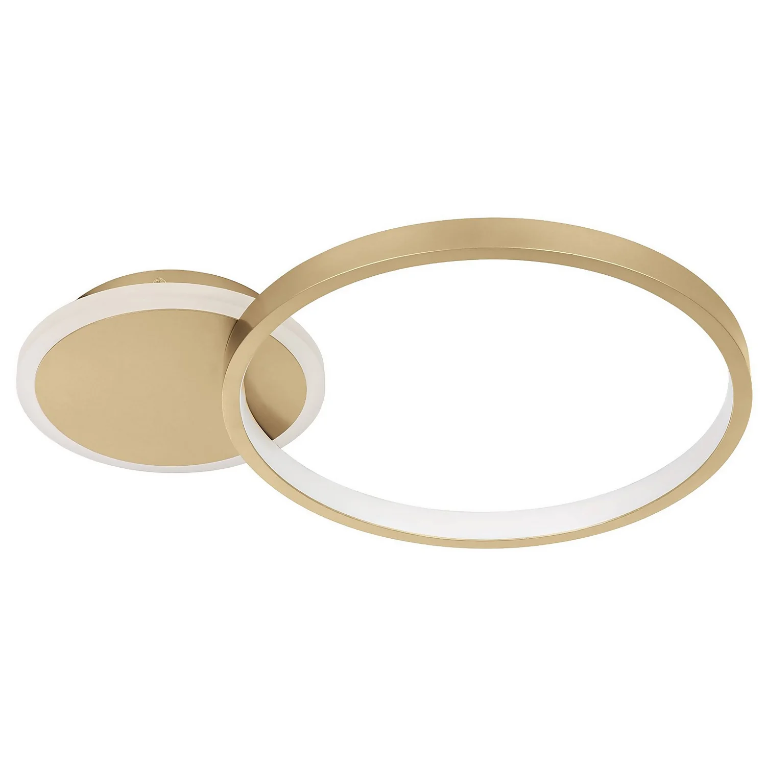 Eglo Gafares Connect Smart Flush Ceiling Light - Gold 4 Eglo Gafares Connect Smart Flush Ceiling Light - Gold - Image 2