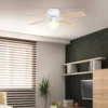 Eglo Cagliari Ceiling Fan With Light - Matt White -Outdoor Lights Store 14742120 8765052700139013